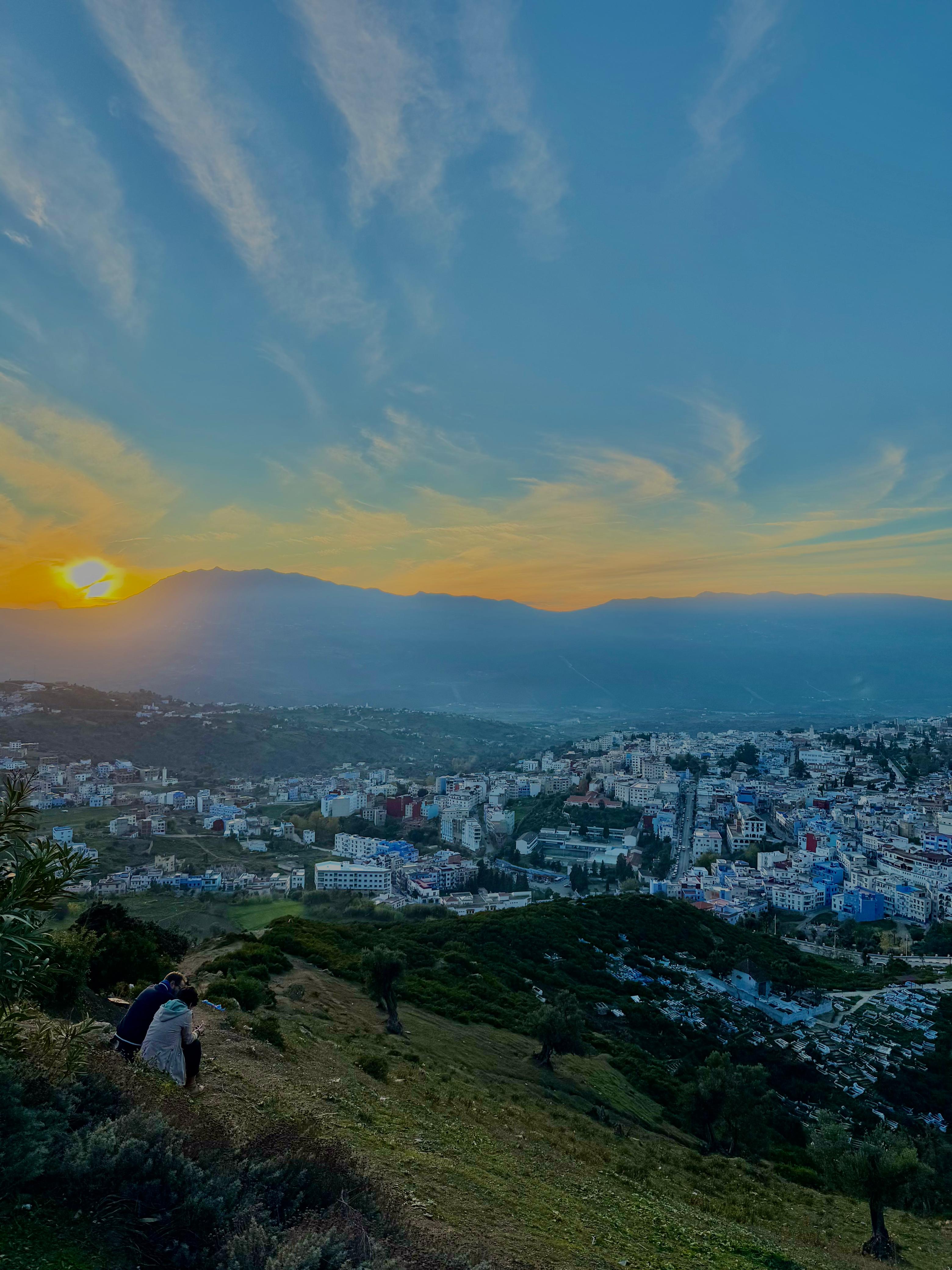 Northern Morocco sunset viewpoint